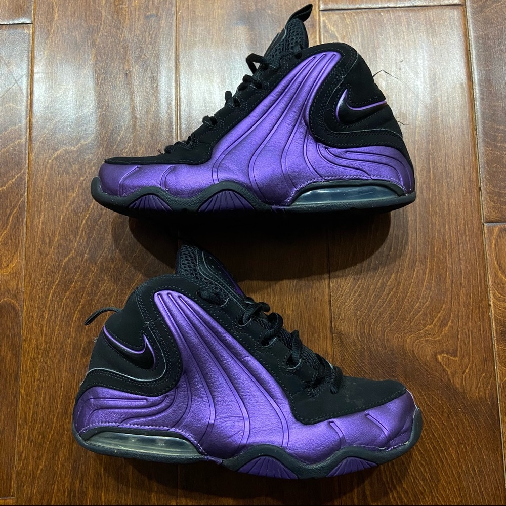 Nike Air Max Flightposite Purple Black Size 3.5Y